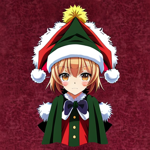 Fabric and velvet Christmas wizard hat Christmas hat Santa Claus hat