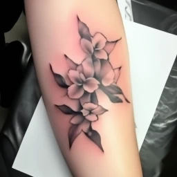 may birth flower tattoo
