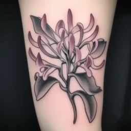 june birth flower tattoo