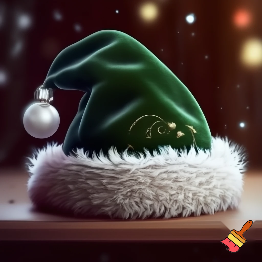 Christmas hat velvet elf on the shelf hat