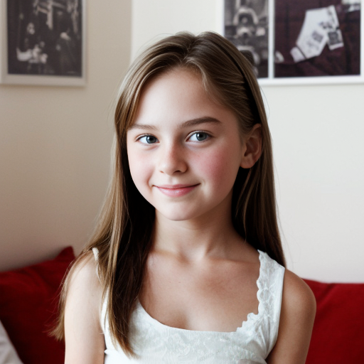  a modern,rich and posh girl who is around 11 years old