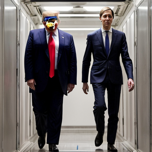 Donald Trump going down the drain with Jared Kushner