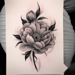 november birth flower tattoo