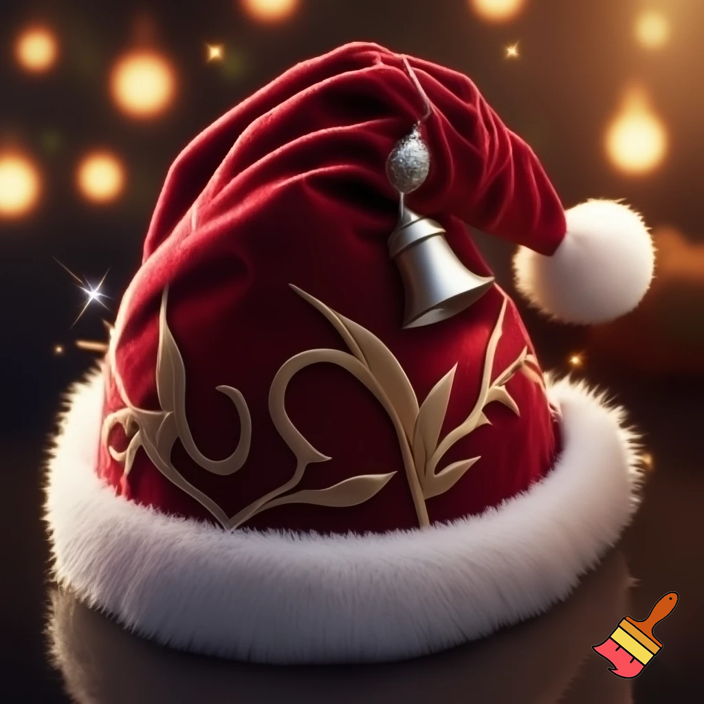 Elf Santa Claus hat velvet Santa Claus elf hat Santa Claus 