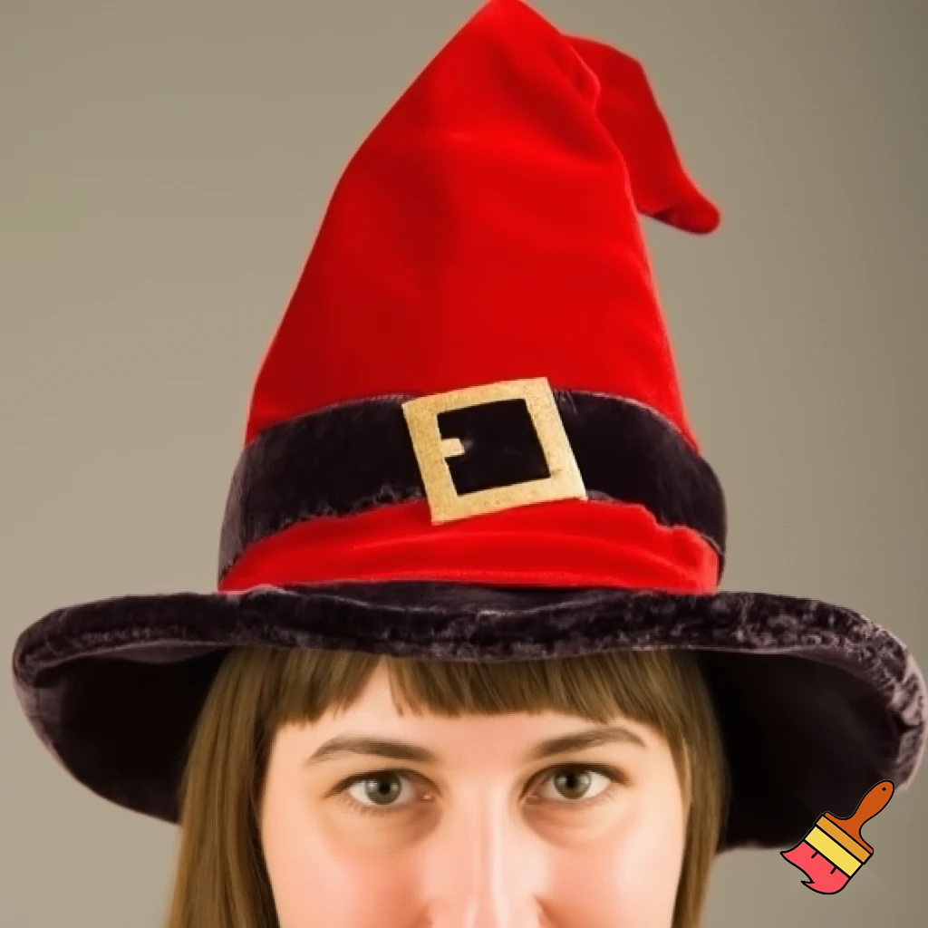 Wizard Christmas hat, wizard Christmas hat, Santa Claus hat velvet fabric