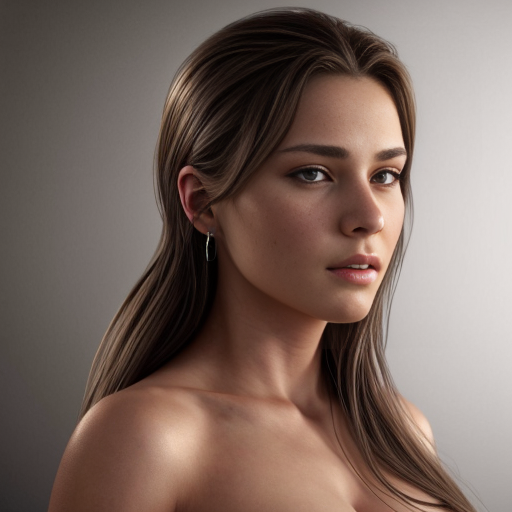 a beautiful nude woman，full view，512×512