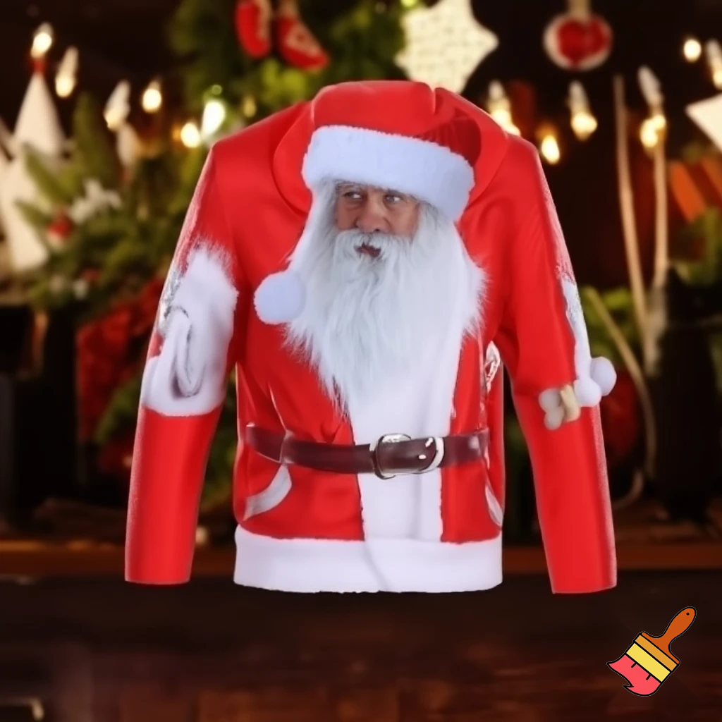 A wizard jacket Christmas jacket Santa Claus wizard Christmas shoes