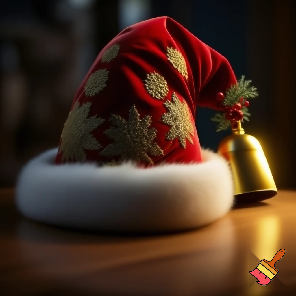 Christmas wizard hat