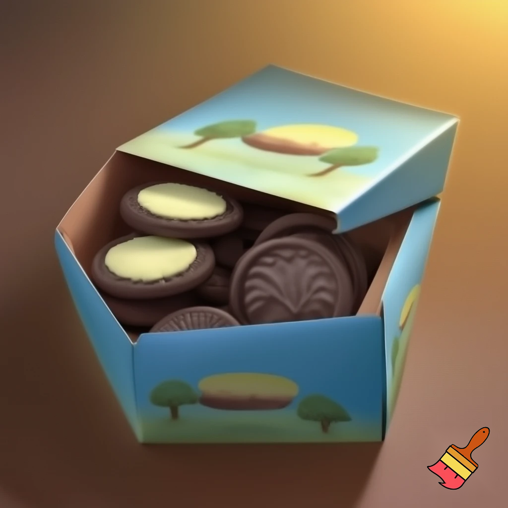 bobross earwax flavored oreos in a box
