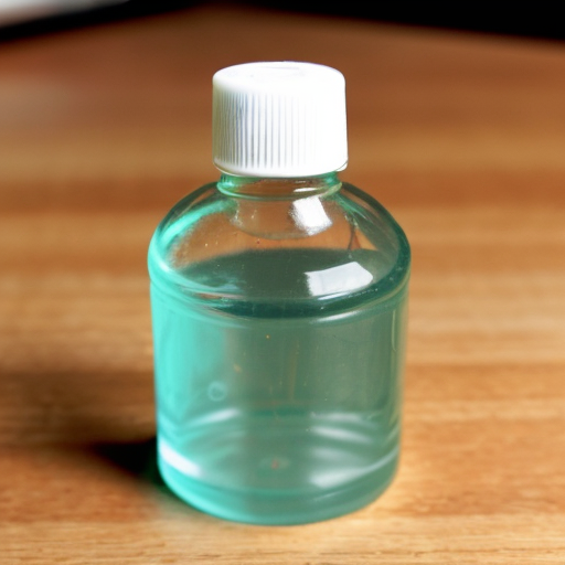  a glue bottle with glue inside with the label called mecos make it look like elmers glue bottle 