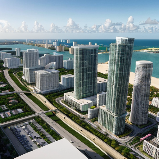 uma foto do projeto de miami (city in a box)
