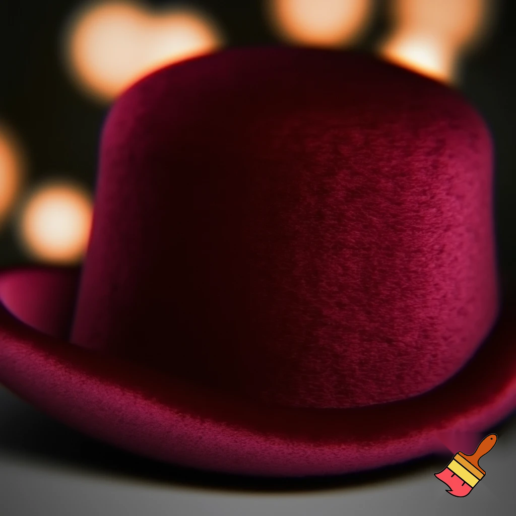 Christmas hat velvet