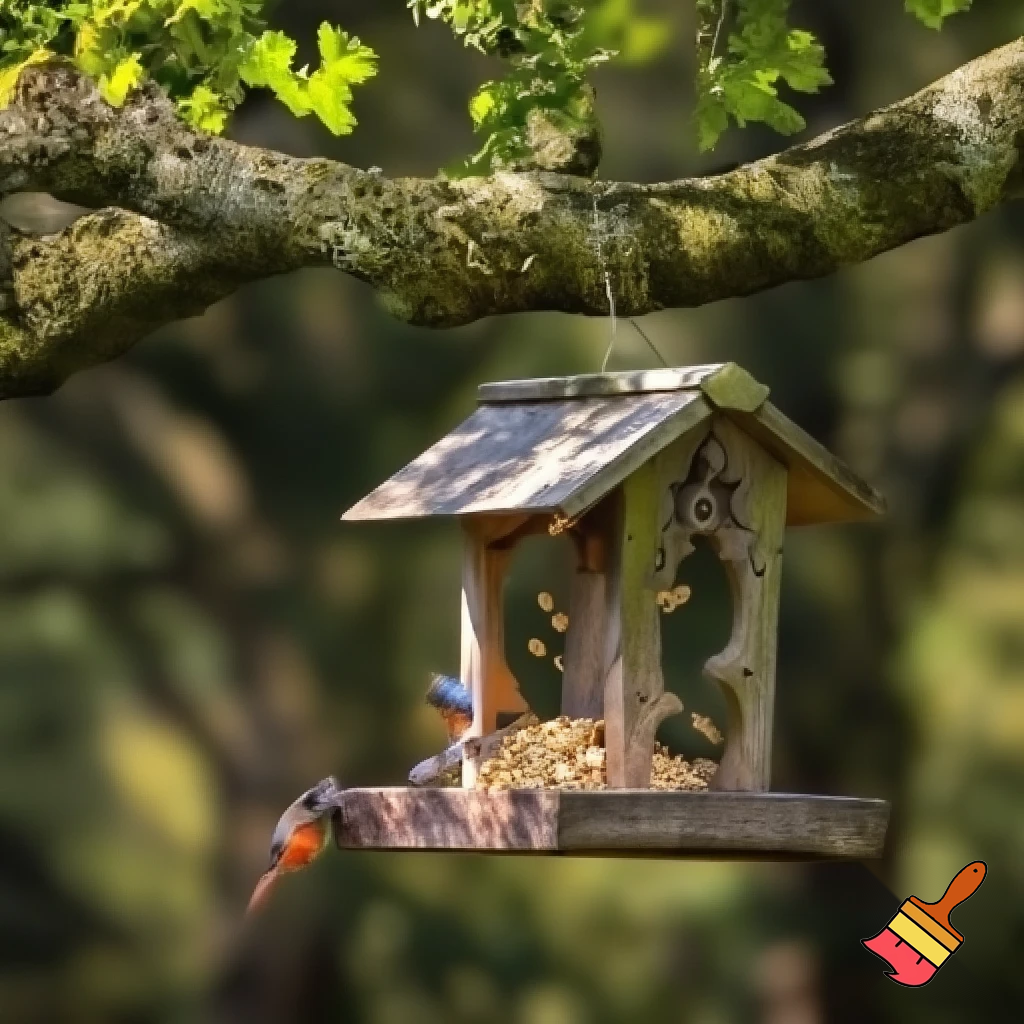 make a bird feeder
