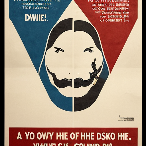 a poster on anti smoking
