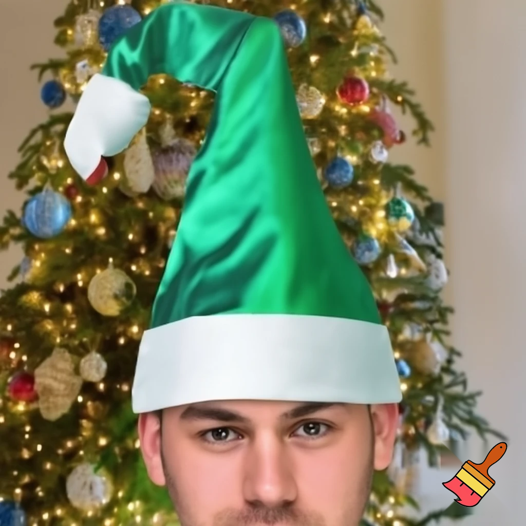 Christmas wizard hat Santa Claus hat