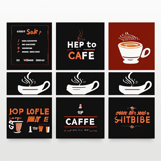 help me make a poster for a cafe
