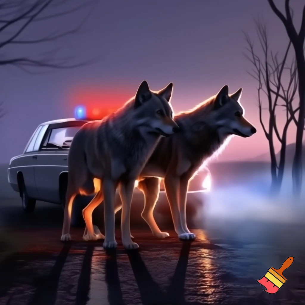 Two wolves novel ben silvers family getting pulled over