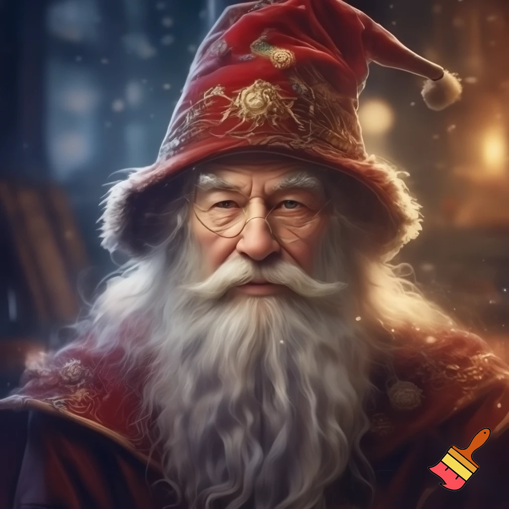 Wizard Christmas hat