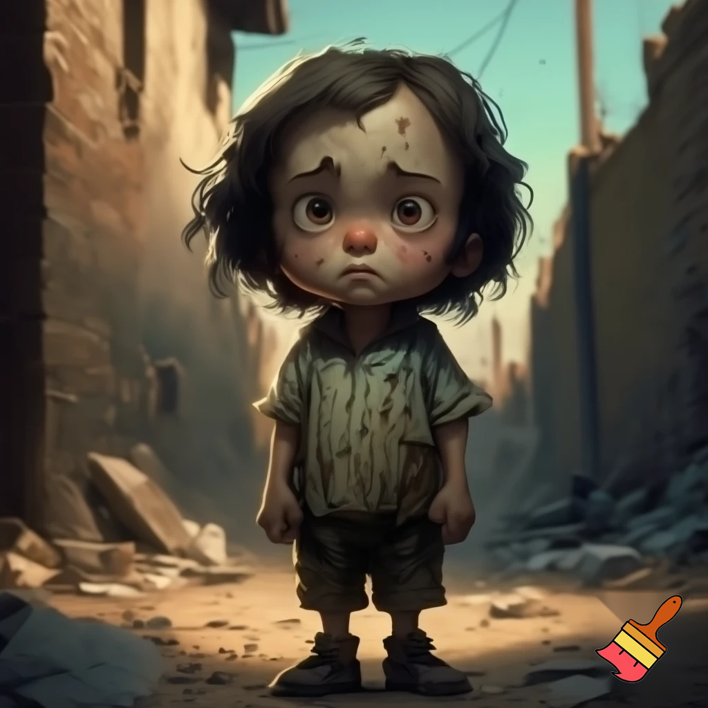 Argentien
 por kid with dirty klothers make the kid hungry
