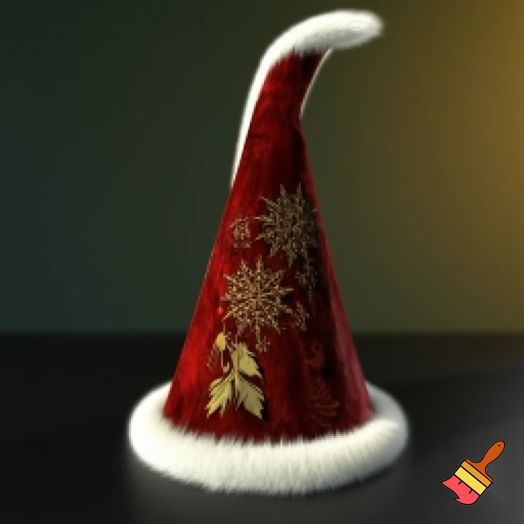 Christmas wizard hat