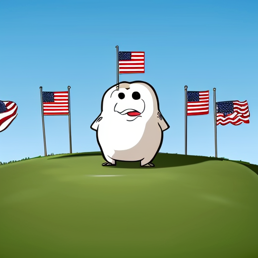 Cartoon Like USA Countryball