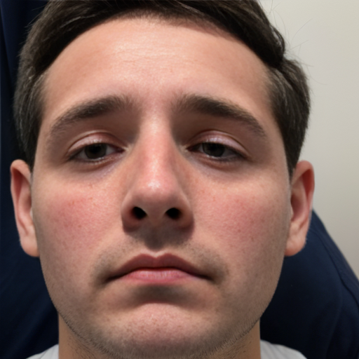 28 yr old man after trauma with blurring of vision