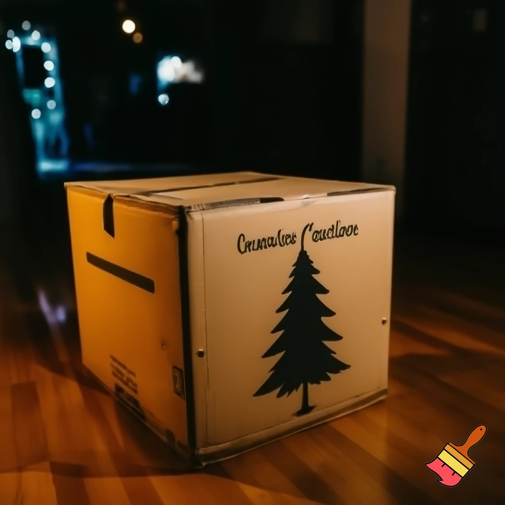 Christmas tree box