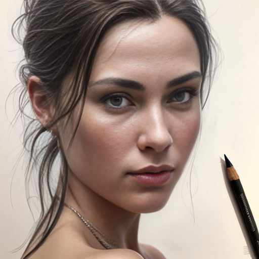 make me a entire sketch of a women
