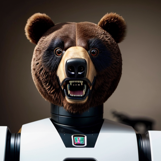 robot bear
