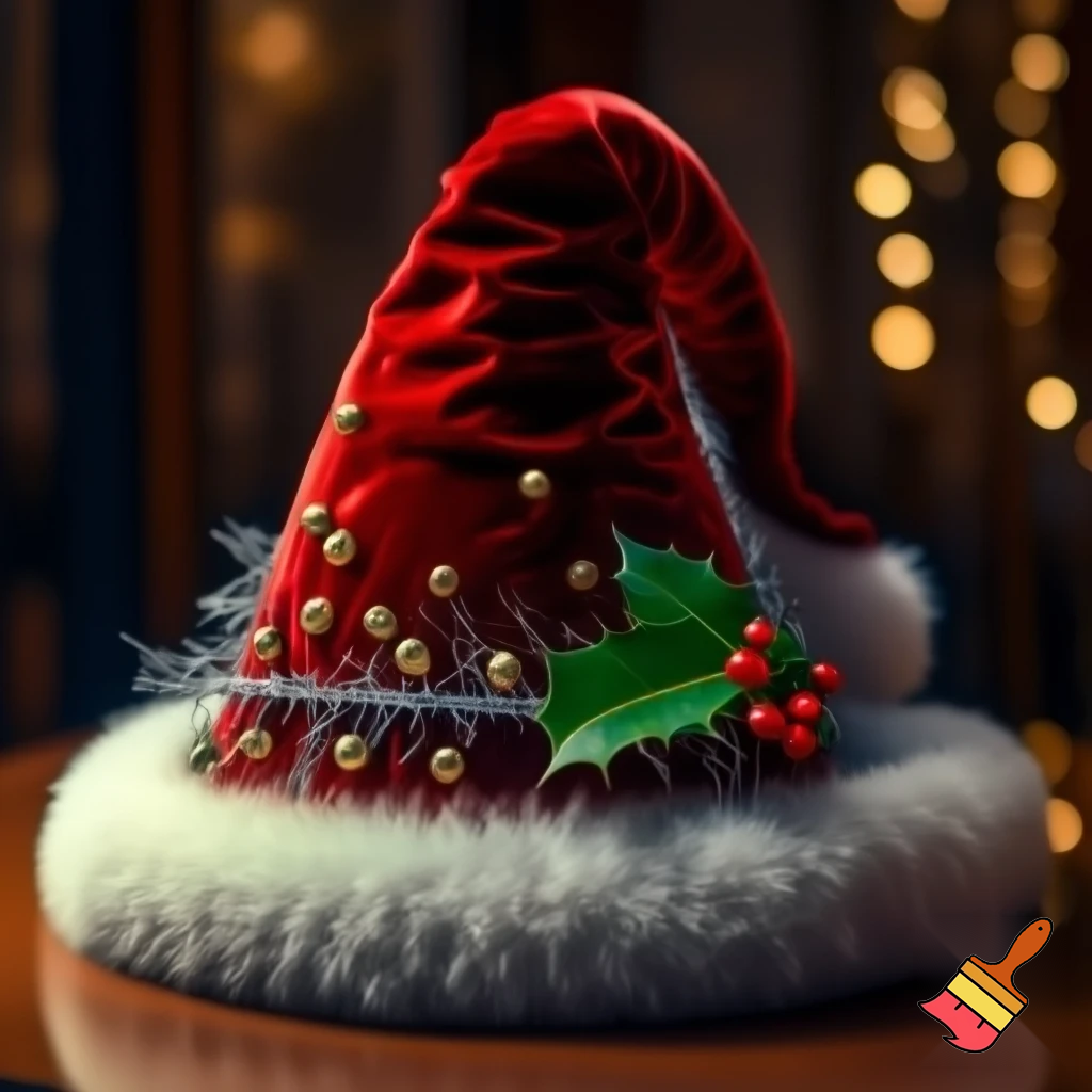 Christmas wizard hat