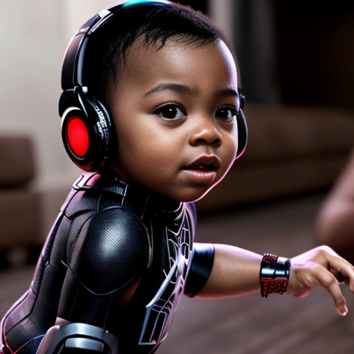 Miles morales and Invisible woman
baby boy  a ai photo