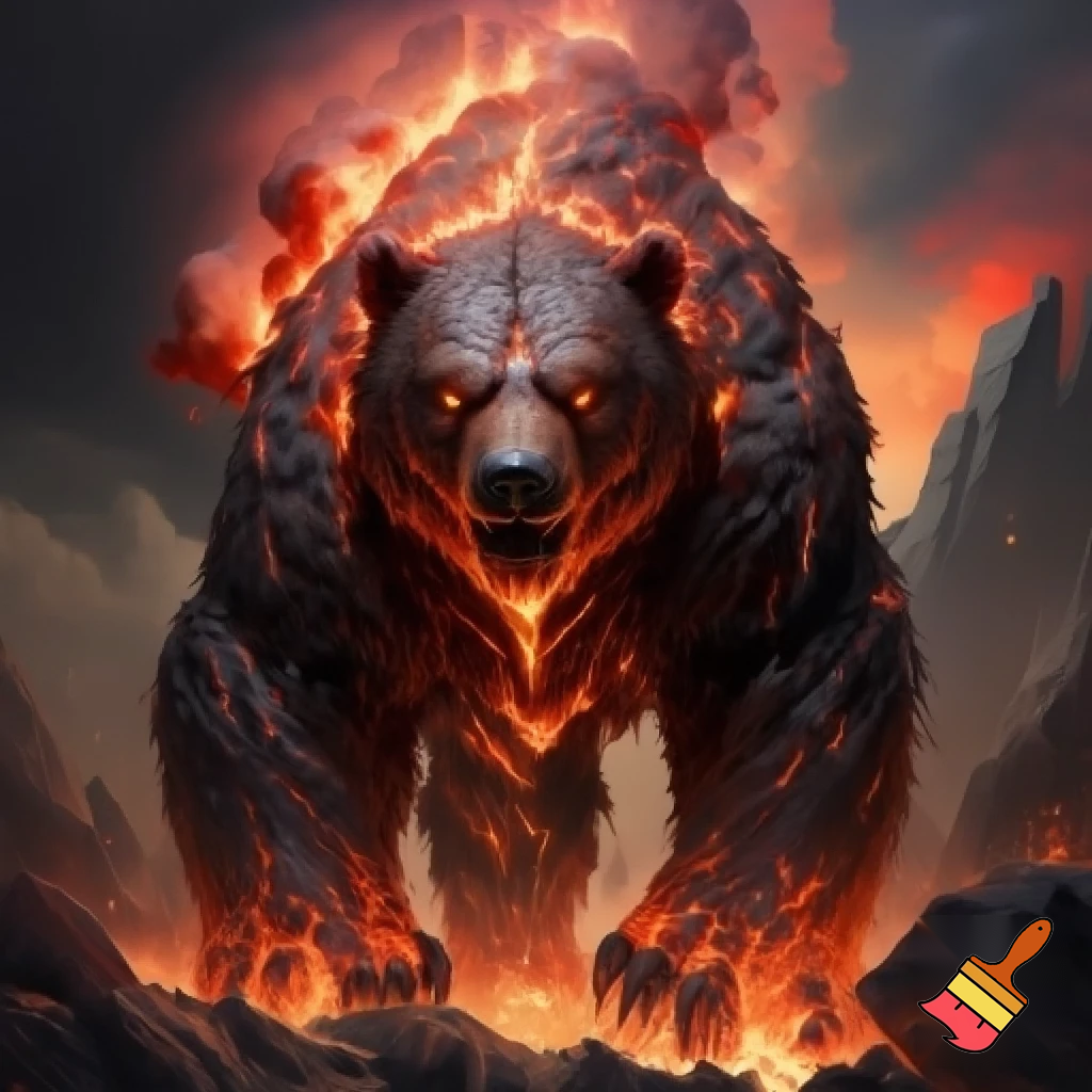Pokemon fire bear