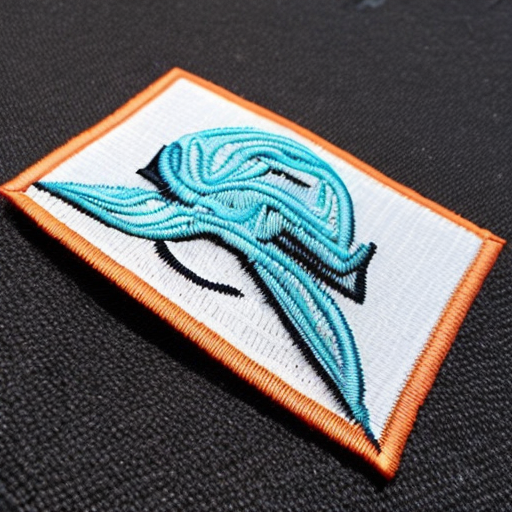 Теперь создай кепку с прямоугольным патчем с рисунком моря 