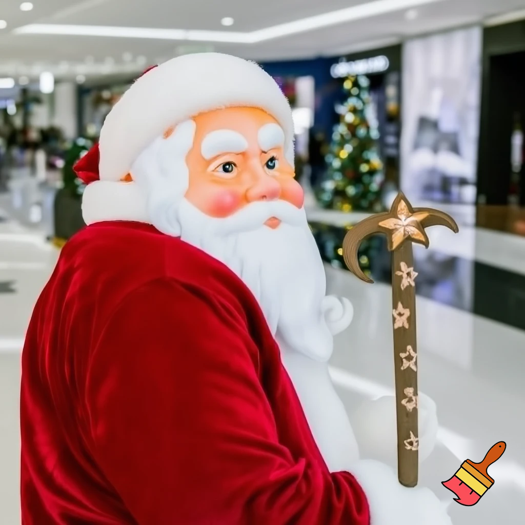 Santa Claus, Russia walking stick with the start the real Santa Claus shopping Centre in Australia
Star a star walking stick
⭐️🌟 Anna chair he sent a sleigh