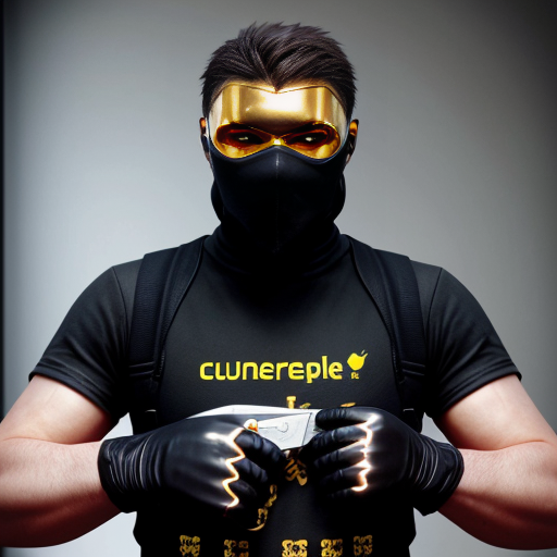 make a picture of ohnepixel even though he's made of gold and he's bathing in counterstrike knives and counterstrike gloves