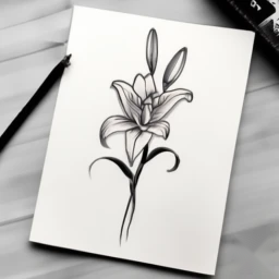 may birth flower tattoo