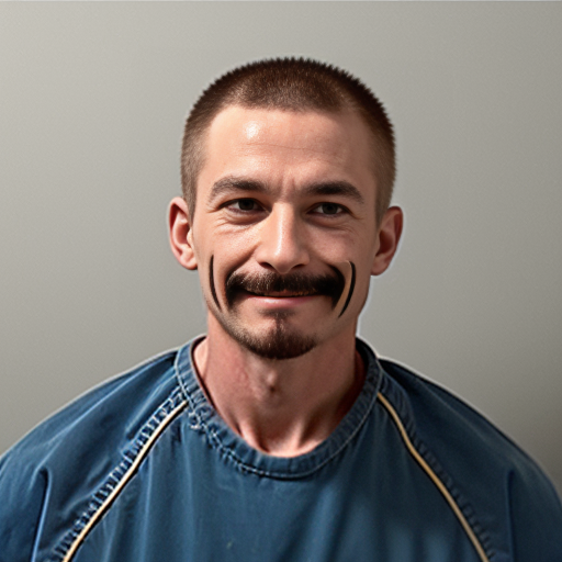 evil rat, mugshot smirking , super strong criminal