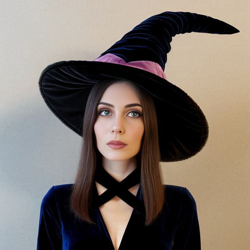 Special special special witches hat velvet