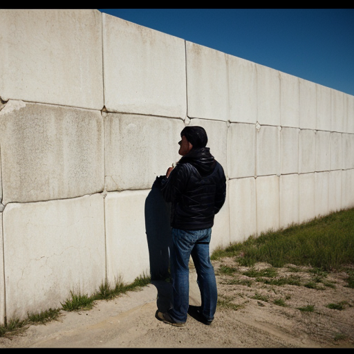 the wall of a reastrant
