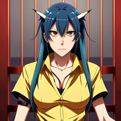 deadly, sinister, evil, prison outfit, mugshot Indian myna 