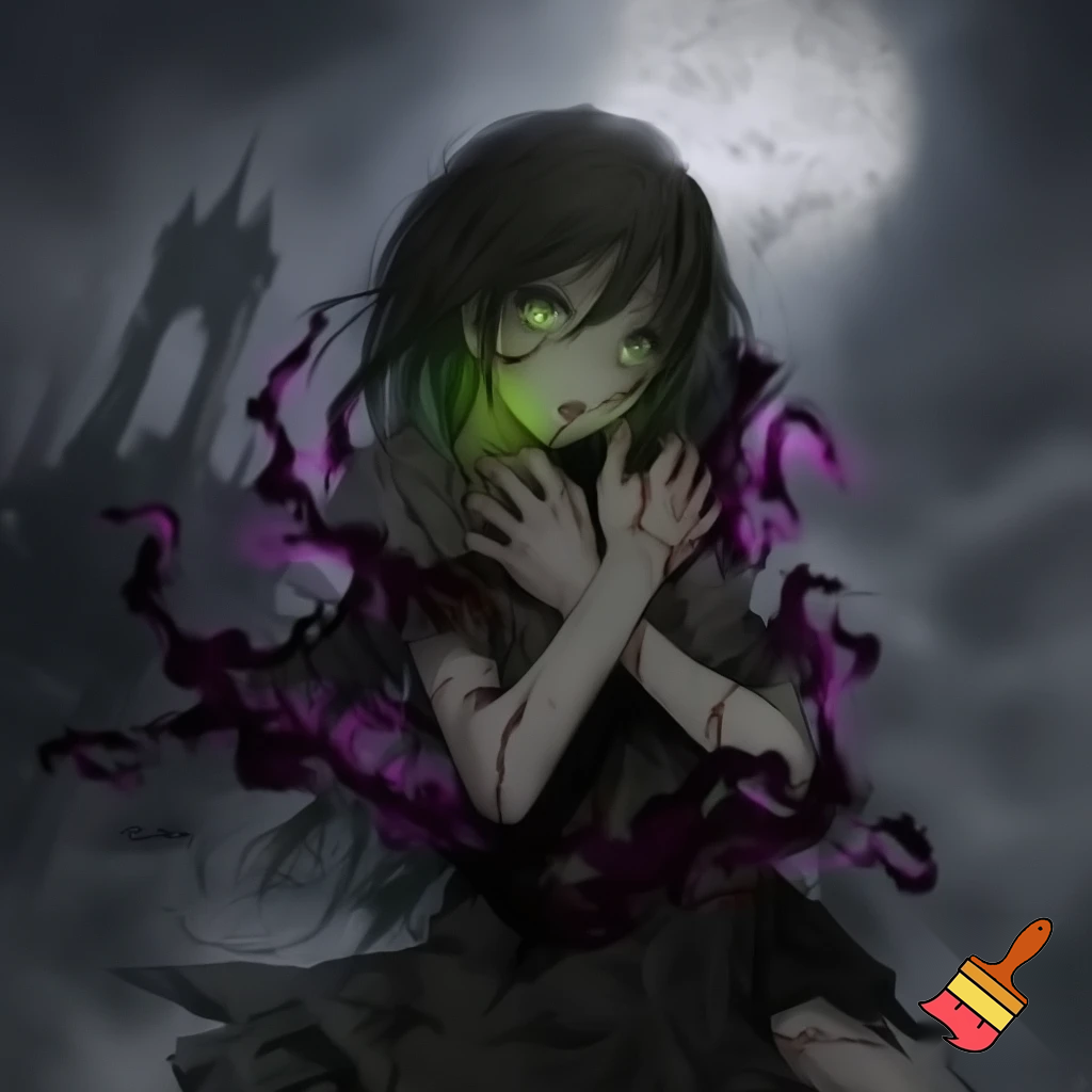 Cursed anime, anime image