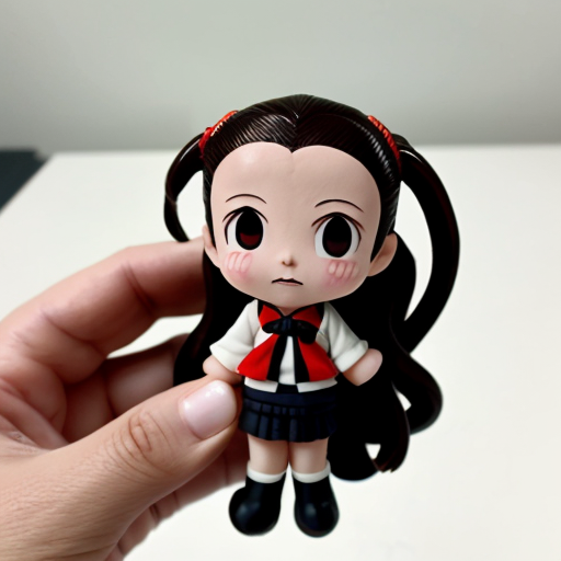 nezuko in her small form