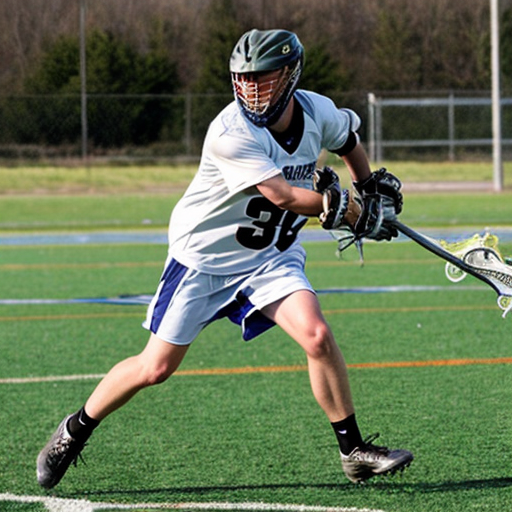 jesus playing lacrosse
