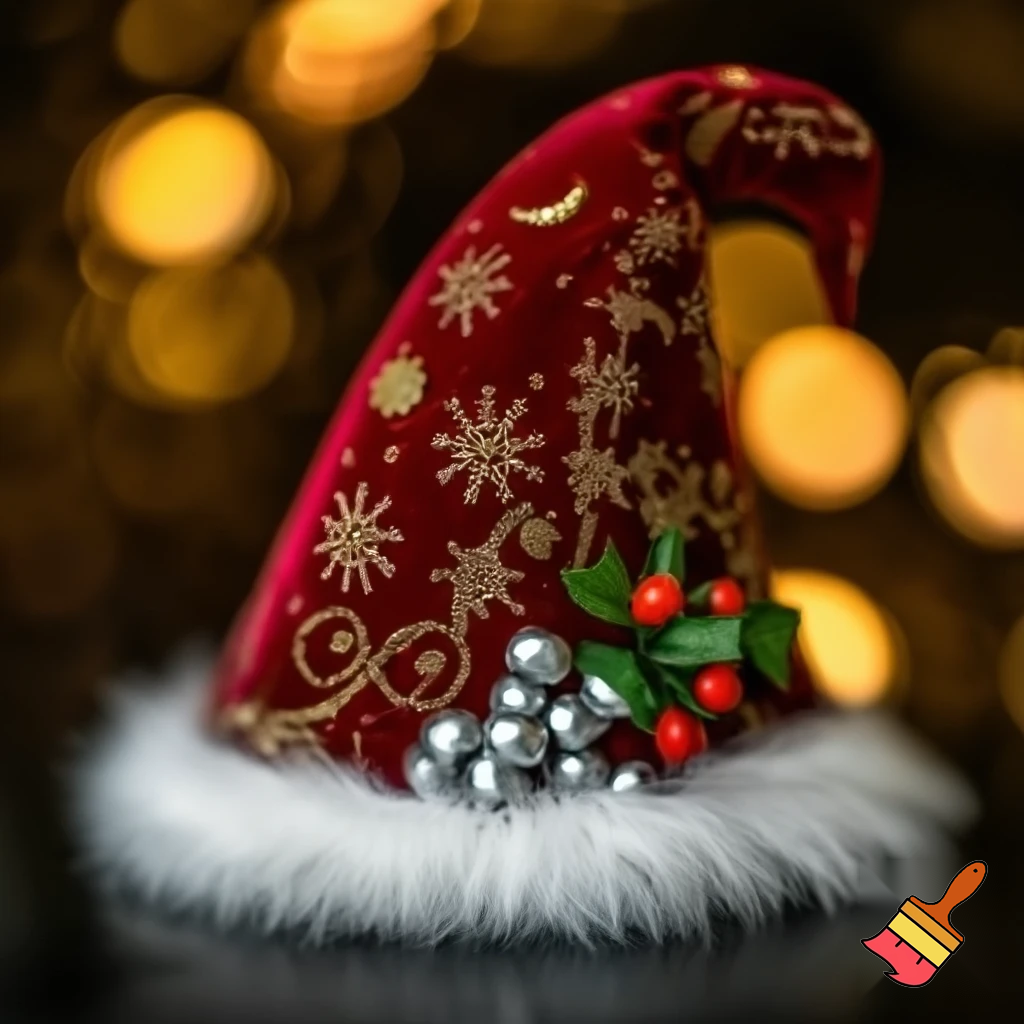 Christmas wizard hat special delicate hat