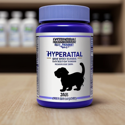 Generate a label design drawing of universal nutritional supplements for cats and dogs, with a silhouette or portrait of a cat or dog, with a specification of 200 capsules/bottle, highlighting the advantages of the product in regulating immunity and improving the intestines, with high color contrast and blue as the main color