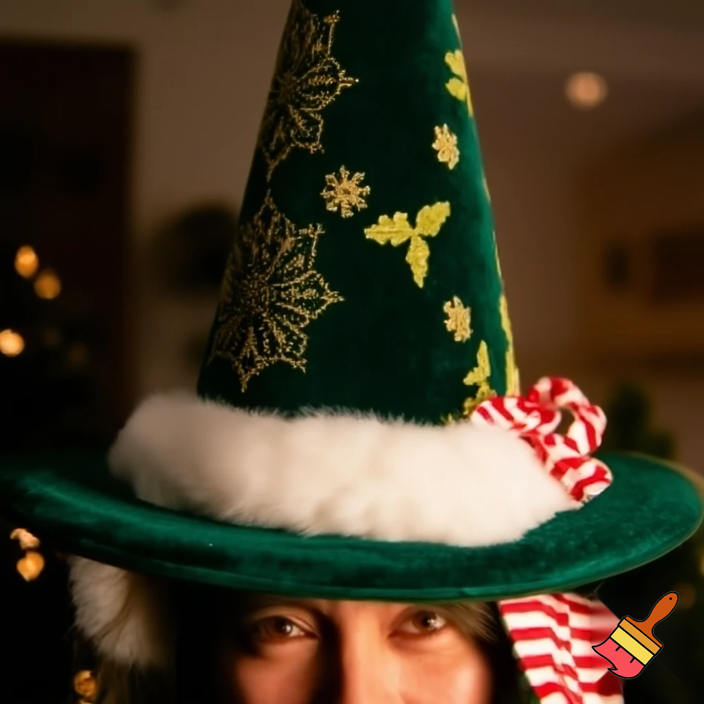 Christmas wizard hat Bend📿