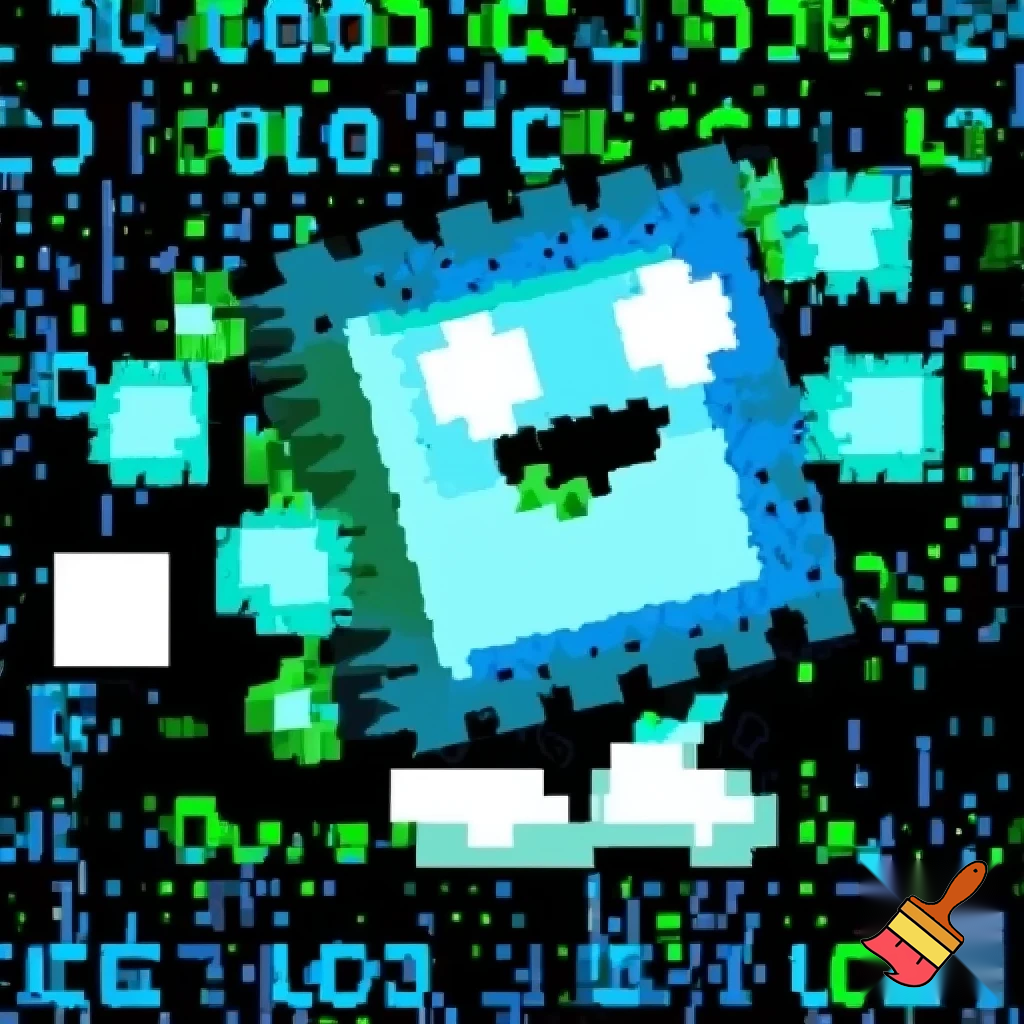 byte from the pixil art app