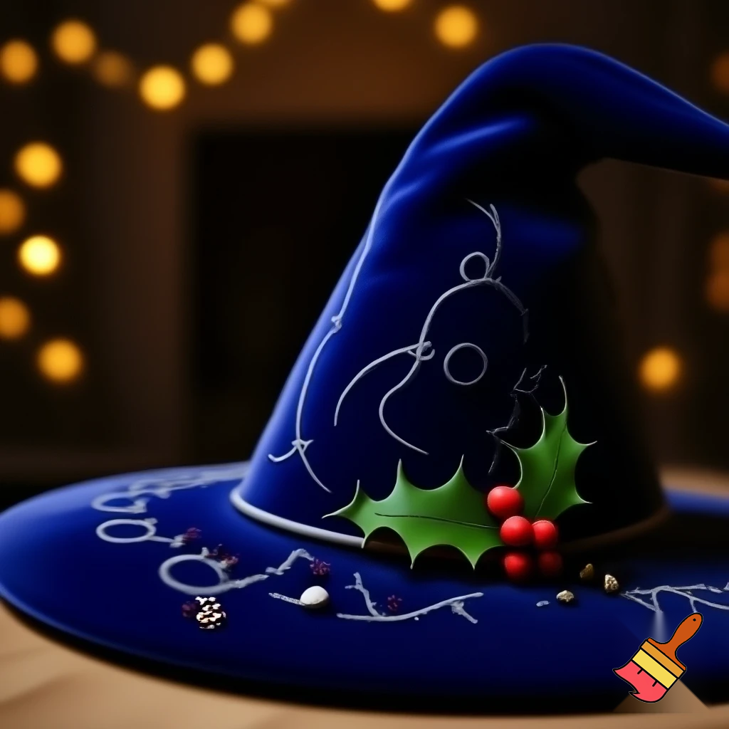 A wizard Christmas hat
