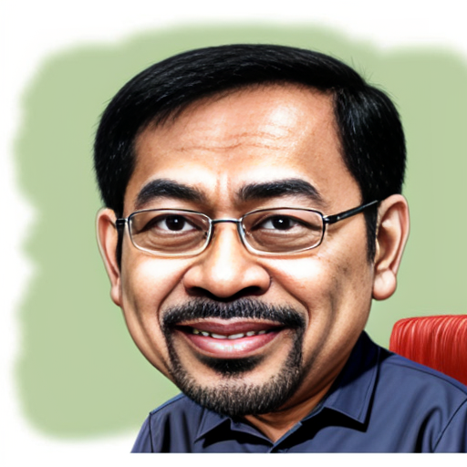 Caricature Anwar Ibrahim 