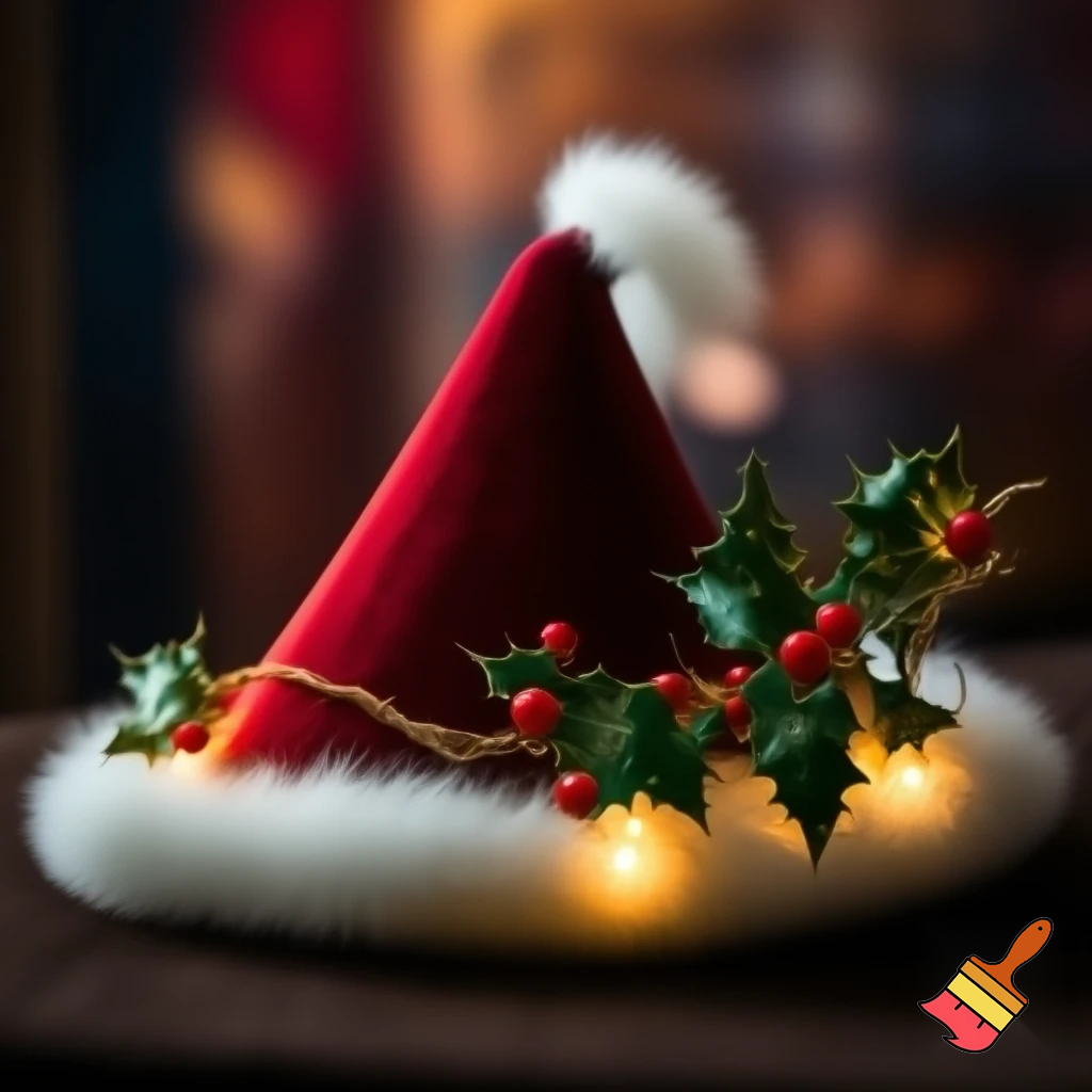 Christmas wizard hat